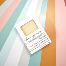 Load image into Gallery viewer, Ivory white soap bars in white window box. Handcrafted Luxury Man Soap: The Duke Soap Supreme bar is formulated of nourishing botanical oils and cocoa butter infused with organic coconut milk, kaolin clay, and luxurious silk amino acids. The essence of this sophisticated fragrance is reminiscent of a popular designer cologne with a complex scent profile. Skin Joy Soap Murfreesboro Tennessee