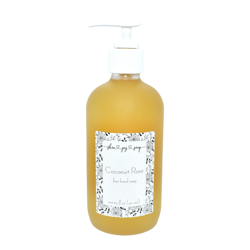 Coconut Rose Liquid Soap