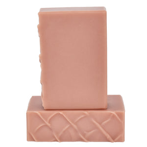 Rose clay pink bar soap.  Handcrafted Natural Soap: Jasmine Rose Clay is formulated with nourishing botanical oils, infused with rose clay and silk amino acids, and elegantly scented of rosehip jasmine, a delicate floral spring favorite. Skin Joy Soap Murfreesboro Tennessee