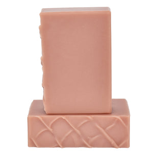 Rose clay pink bar soap.  Handcrafted Natural Soap: Jasmine Rose Clay is formulated with nourishing botanical oils, infused with rose clay and silk amino acids, and elegantly scented of rosehip jasmine, a delicate floral spring favorite. Skin Joy Soap Murfreesboro Tennessee